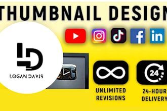 create high impact youtube thumbnail design for clicks gaming and reactions