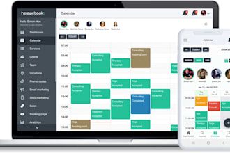 create custom booking system
