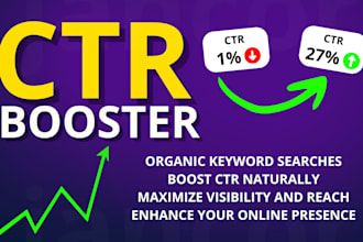 increase ctr booster keywords with organic traffic