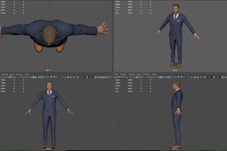 rip, extract create and covert 3d model and  game asset animation and mods