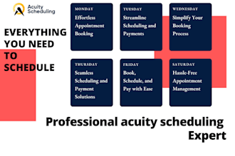 set up, customize, and manage your acuity scheduler