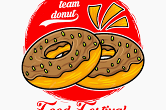 make a creative unique bagel logo within 24 hours