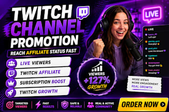 boost twitch live viewers, twitch viewers, and twitch channel promotion