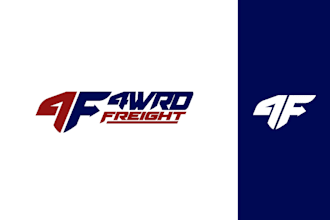 do a professional transport, trucking, and logistic logo