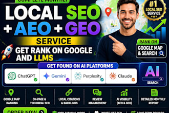 offer monthly SEO backlinks building for local, GEO, aeo, and ai search ranking