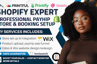 design payhip website digital product gumroad stan store odoo and wix website