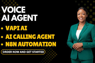 build ai voice agent, ai calling agent with vapi retell synthflow and n8n