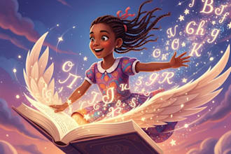 draw african american children book illustration picture book design bible story