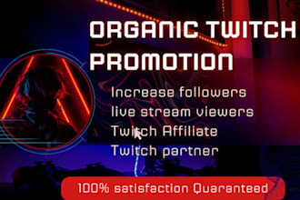 promote your twitch channel to next stage twitch live viewers and followers