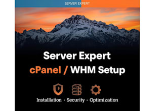 install cpanel whm and fully optimize your server for performance and security