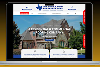 build roofing services website shingle roofing storm damage roof repair site