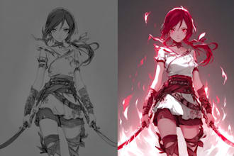 create personalized anime character art for your roleplay