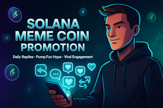 do pump fun meme coin promotion solana meme coin x twitter promotion x reply guy