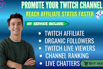 promote your twitch livestream to bring in more live viewers