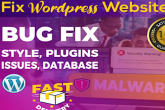 fix wordpress critical errors and elementor issues