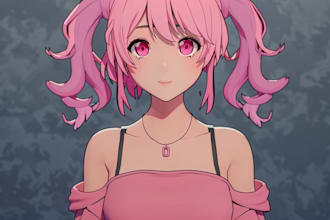 design and rig live 2d vtuber model 2dvtuber model