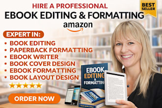 format your amazon KDP ebook and paperback professionally