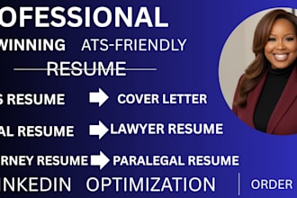 craft legal resume, lawyer resume, paralegal resume, and  attorney resume