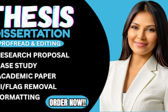 skillfully edit format polish academic thesis phd dissertation research paper