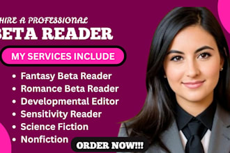 beta read, developmentally edit your romance, ya fantasy spiritual story sci fic
