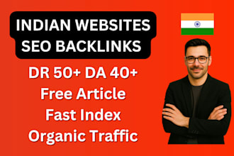 do guest post on indian sites with high DR organic traffic