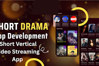 develop short drama app, vertical micro drama app,  like reelshort, dramawave