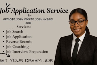 do reverse recruitment, job search and apply to jobs for you