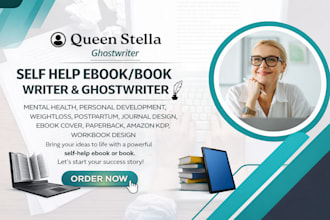 write self help ebook, christian ebook, ghostwriter, ebook writer life coach