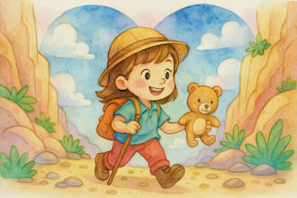 draw children storybook illustration watercolor