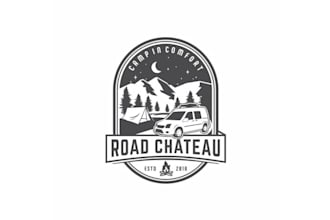 do greatest logo for a california camper van rental company