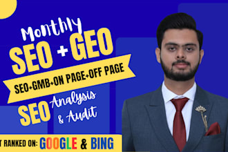 do on page SEO, gmb optimization for higher rankings