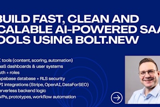 build elite aipowered saas platforms in bolt