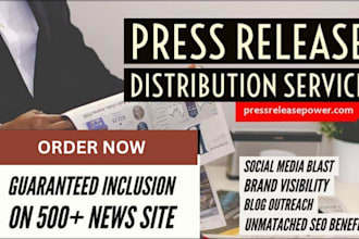 write and distribute press release to top australia media outlets