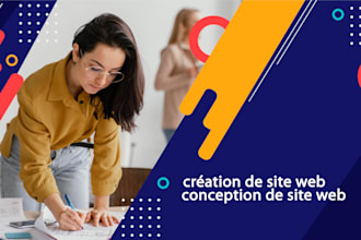 création de site web conception de site web
