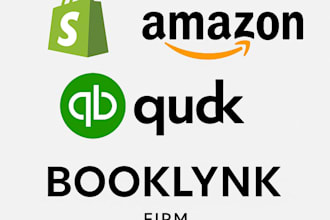 set up and manage shopify and amazon accounting in quickbooks