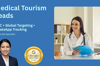 run google ads for medical tourism and international patient leads
