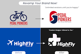 redesign logo, edit and remake service