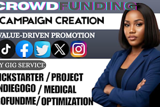 promote your crowdfunding campaign to get real donors and traffic
