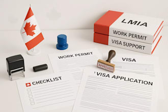 secure lmia job offer letter work permit assistance and visa support