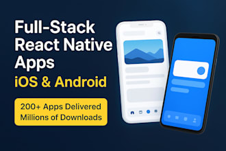 build and publish your full stack react native mobile app for ios and android