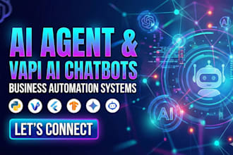 develop ai agents, vapi ai chatbots, business automation systems