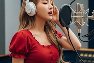 sing your gospel or christian song as a female gospel singer