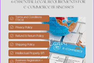 business idea support and legal research, content, and linkedin  management