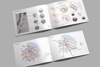 create site analysis, diagrams and architectural mapping