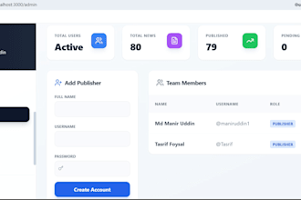 build a fully automated ai powered news website