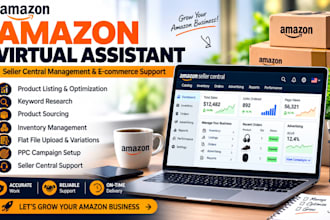 manage your amazon seller central and product listings