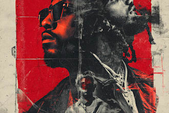 make rap album cover and hip hop mixtape art