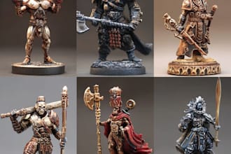 paint your warhammer 40k, sigmar and dnd miniatures