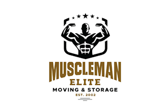 create modern creative physical fitness or yoga logo design