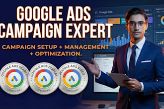 setup and manage google ads adwords PPC campaigns